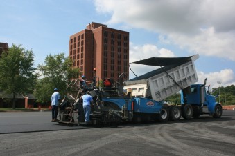 Paving at U of R