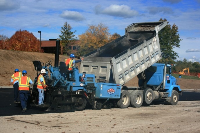 Paving at ROC Hospital