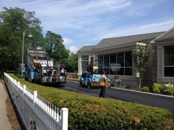 Paving at Del Monte