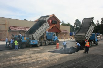 Paving at Tractor Supply