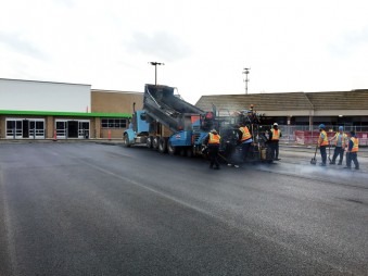Walmart paving in richmond, virginia