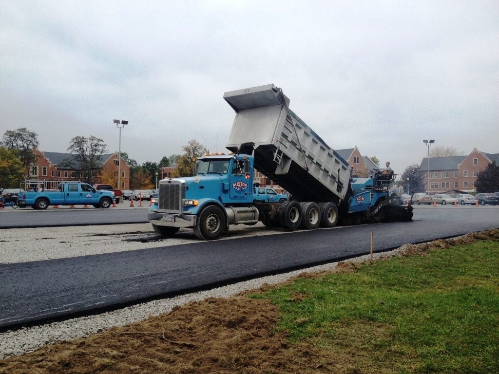 Paving at the Canandaigua VA