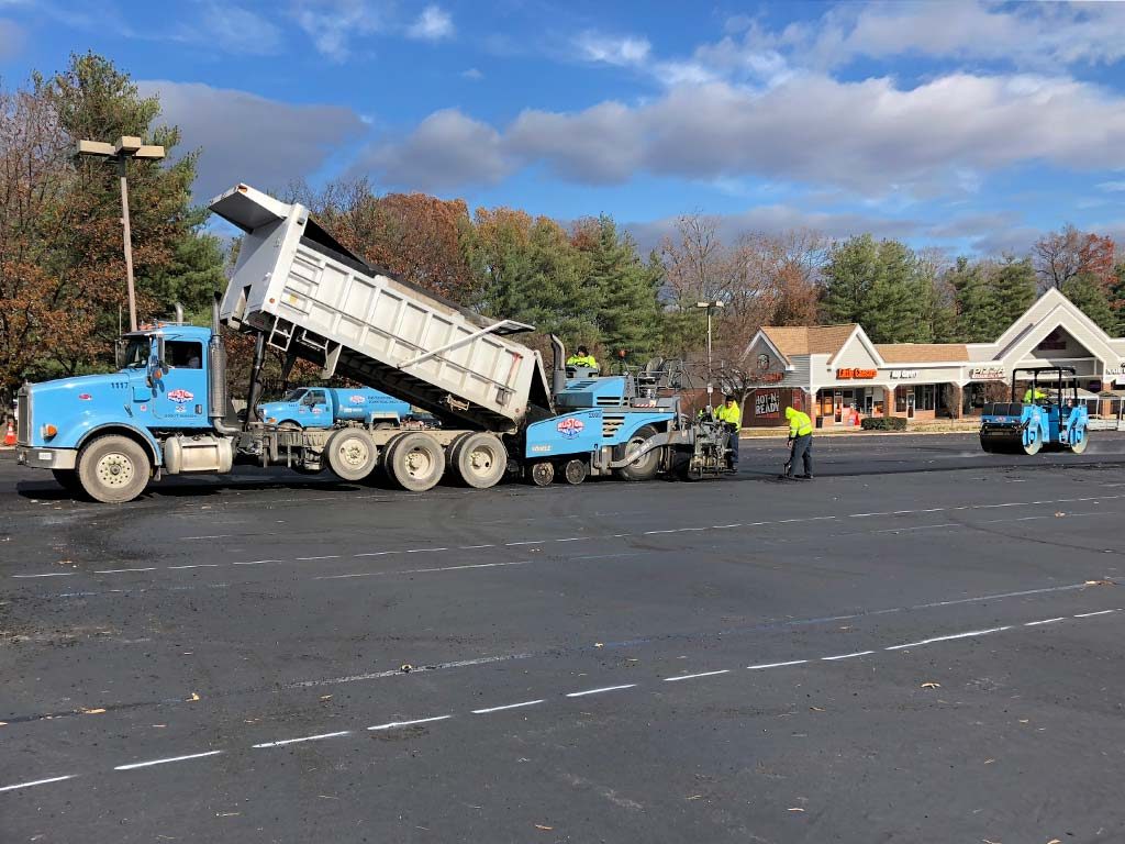 Paving at Lake Ridge Commons