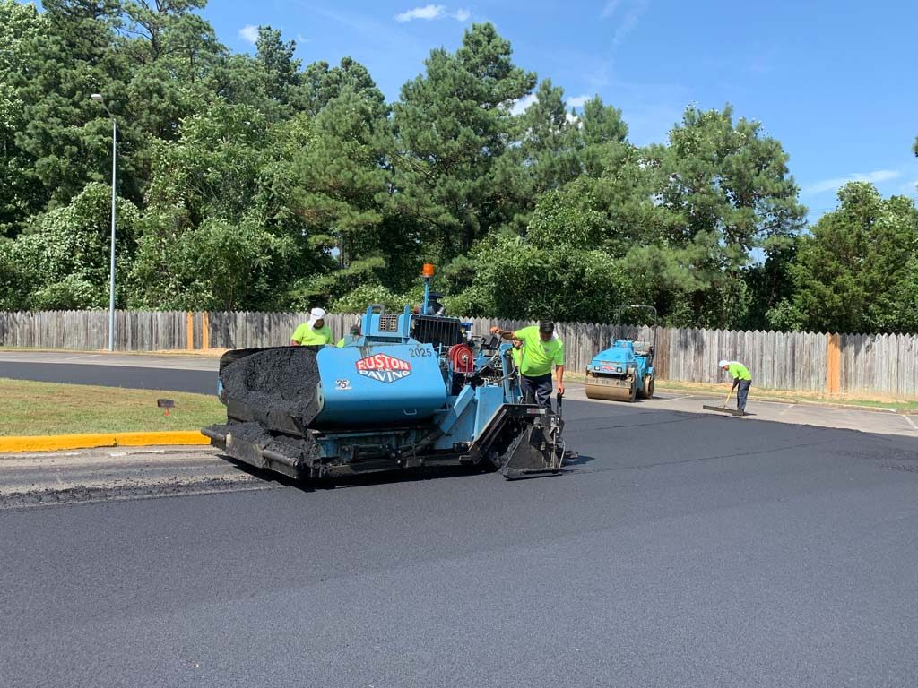 Paving at Colonial Ridge