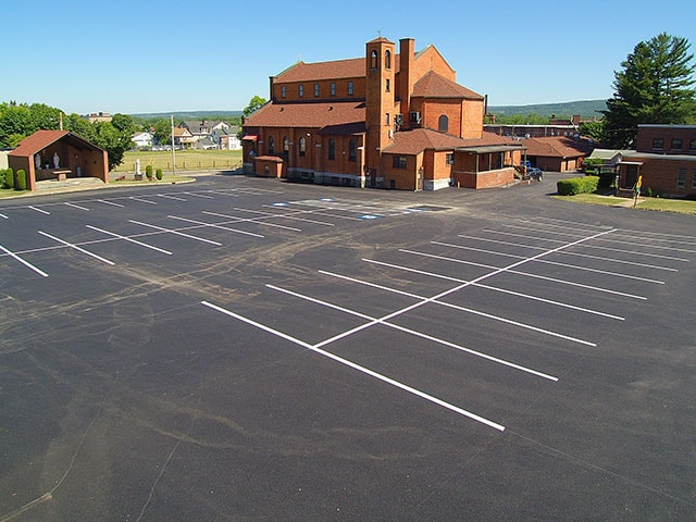 Finished photo of St Anthony's Church - Utica, NY