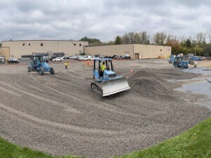 Grading Stone Base at Thermo Fisher Scientific in Penfield NY