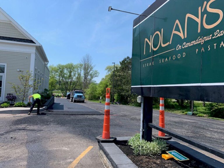 Paving at Nolan's on the Lake - Canandaigua, NY