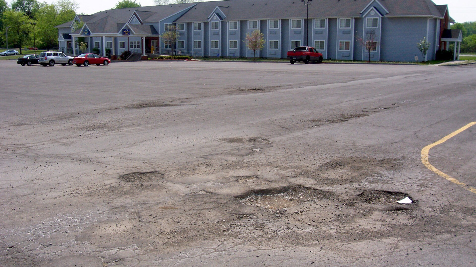 Parking Lot Potholes