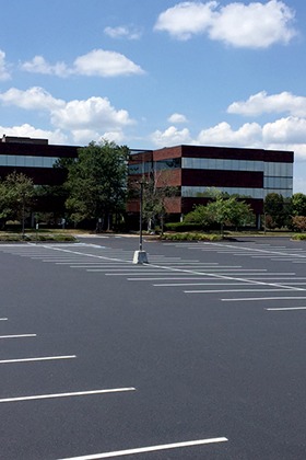 Newly Paved Business Park