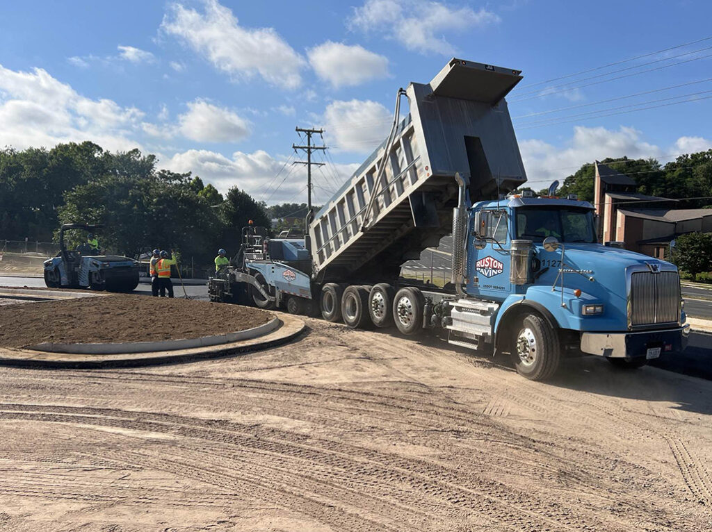 Paving at Woodbridge Elementary School