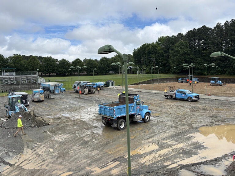 Ravenscroft Tennis Courts - during