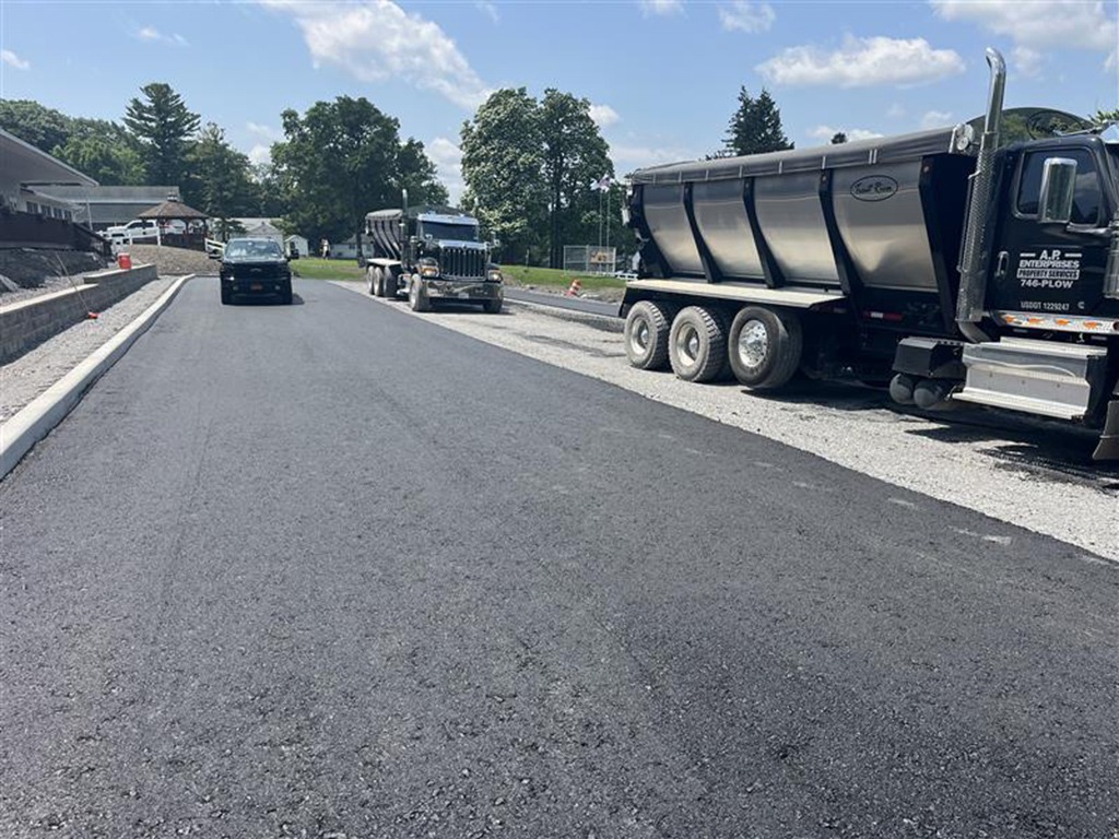 Asphalt Paving at Letourneau Christian Camp
