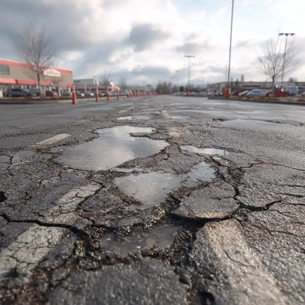 pavement damage after winter
