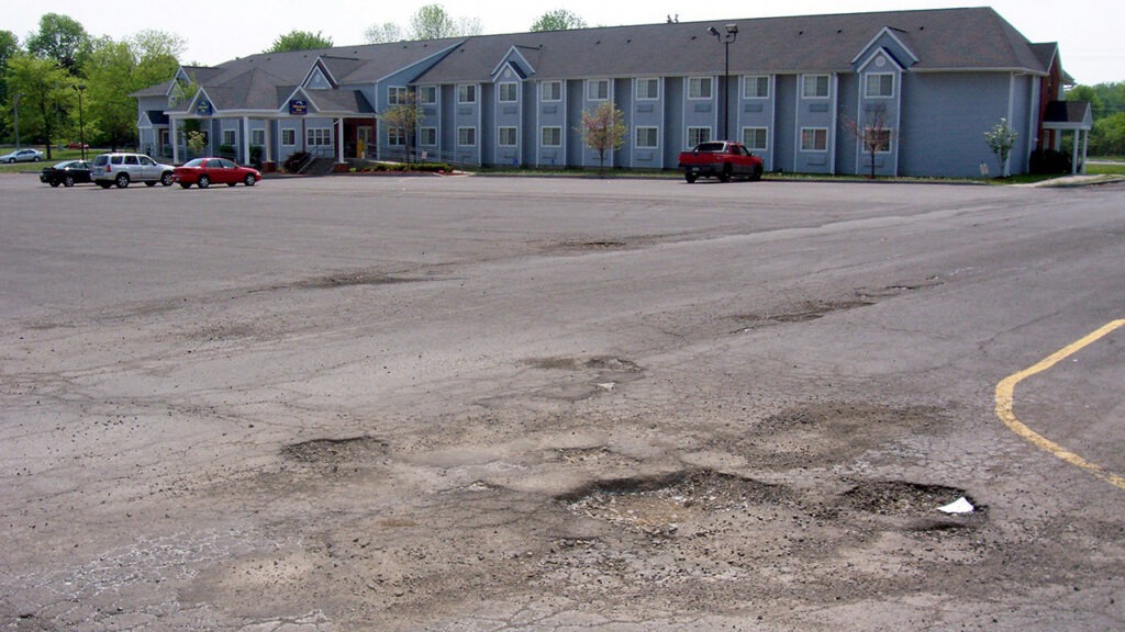 Parking Lot Potholes