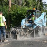 Bobcat S300 Skidsteer with Milling Attachment