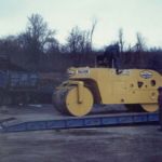 Ruston Paving Galion Roll-O-Static roller