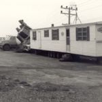 Ruston Paving equipment in yard