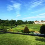 Freshly paved roadways at Keswick Club in Charlottesville