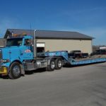 Peterbilt Model 378 Tractor w Talbert T3DW-50 Lowboy Trailer