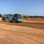 Stabilizing the building pad of the Amazon Fulfillment Center in Garner, NC