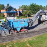 Ruston Paving milling at Chase Bank in Liverpool