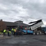 Ruston Paving crew paving Clayton Dental Office in Clayton, NY