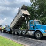 Paving at Honda Power in Swepsonville, NC