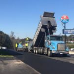 Paving at the Out-of-Doors Mart in Greensboro, NC