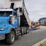 Ruston Paving crew installs new pavement at the Richmond Airport