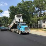 Paving at South Pointe Landing Apartments in Richmond, VA