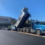 Paving at White Oak Crossing in Garner, NC